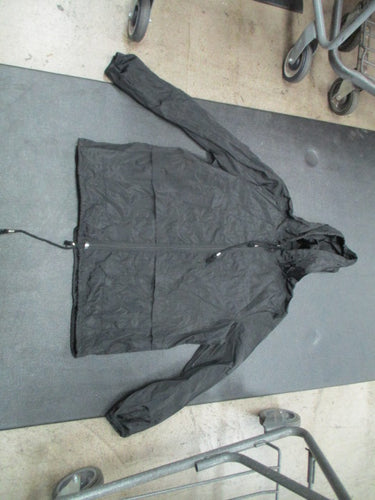 Used Black Large Rain Jacket