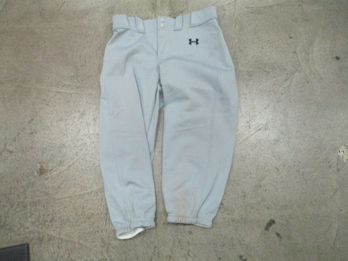 Used Under Armour Gray Knicker Baseball Pants Size Adult Small