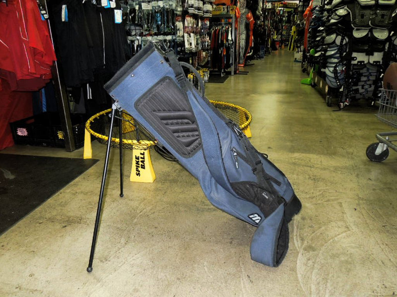 Load image into Gallery viewer, Used Mizuno Pro Stand Bag in Navy
