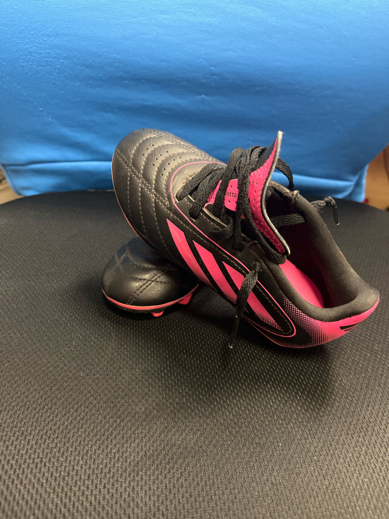 Load image into Gallery viewer, Used Adidasgoletto Pink Size 11K Soccer Cleat
