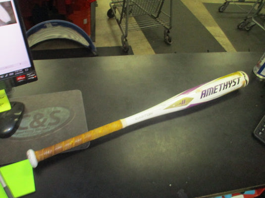 Used Easton Amethyst USSSA Aluminium Fastpitch Softbal Bat 27 in 16 oz -11