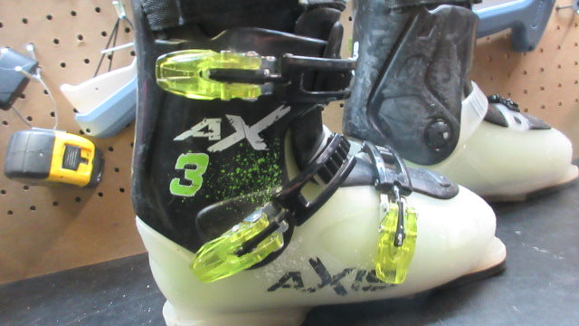 Load image into Gallery viewer, Used Axis AX Green Ski Boots -  Size 25.5
