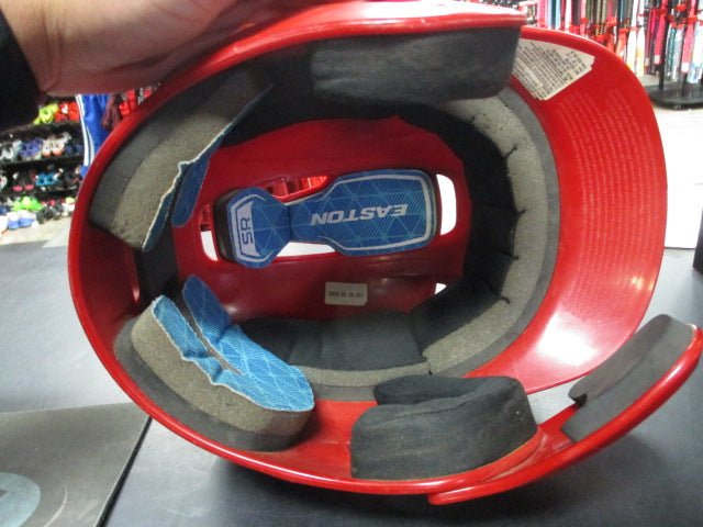 Load image into Gallery viewer, Used Easton Senior Junior Size 7 1/8 - 7 1/2 Batting Helmet W/ Jaw Guard
