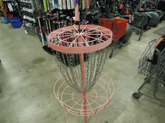 Load image into Gallery viewer, Used Disc Golf Basket Target 4.5 ft
