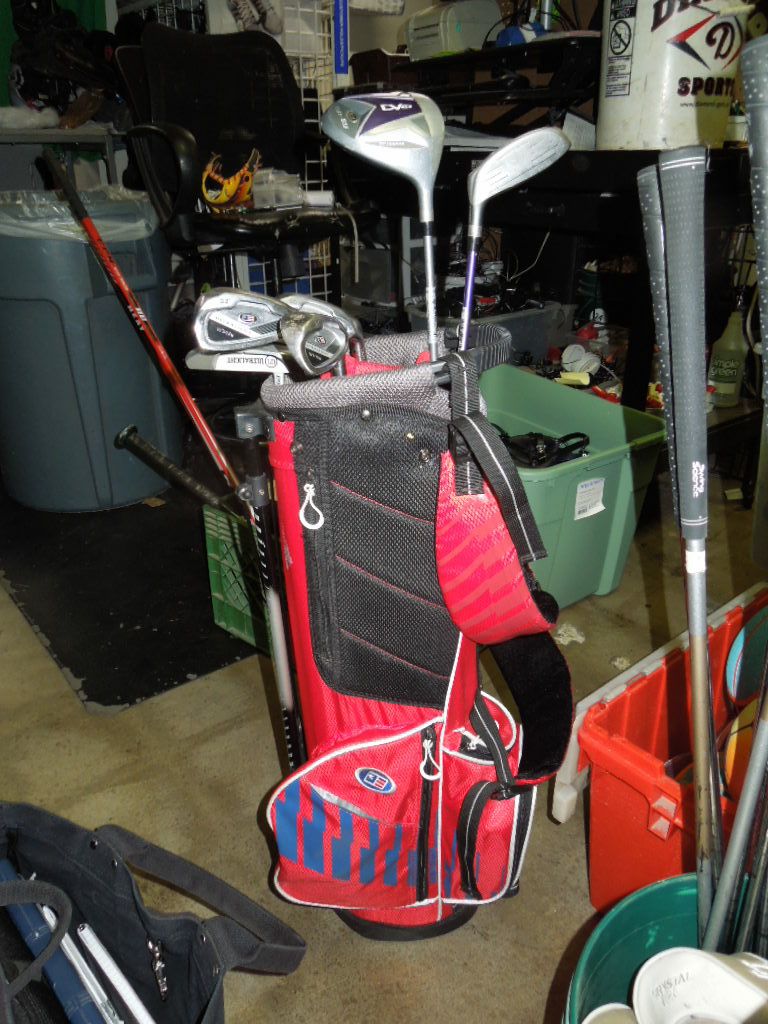 Load image into Gallery viewer, Used U.S. Kids Golf UL 54s DV3 6pc Jr. Golf Club Set with Bag
