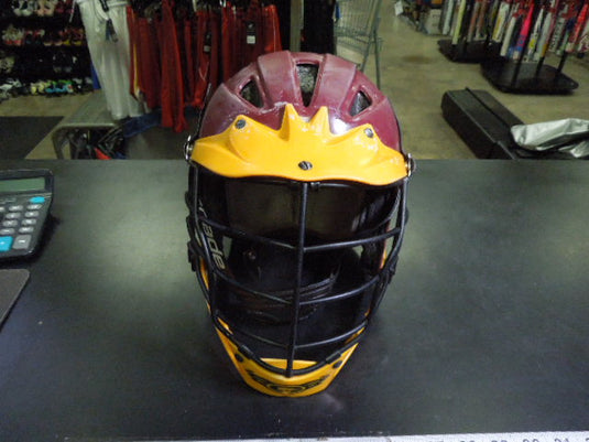 Used Cascade Lacrosse Helmet With SPR Fit Sizing System