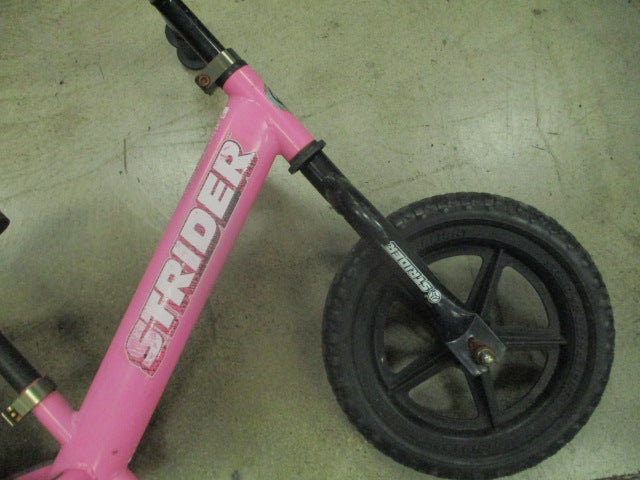 Load image into Gallery viewer, Used Strider 12" Classic Pink Balance Bike
