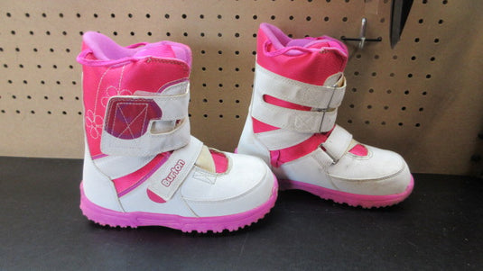 Used Burton Mini Grom Snowboarding Boots - Size 3