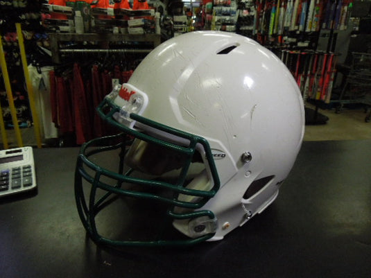 Used Riddell Speed White Youth Large Football Helmet (Initial Season 2016)