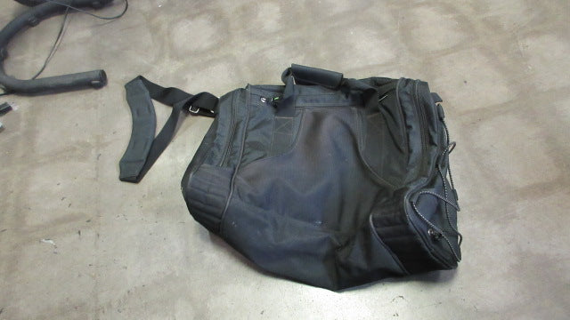 Load image into Gallery viewer, Used Callaway Golf Small Duffle Bag - missing strap hoop &amp; discoloration on back
