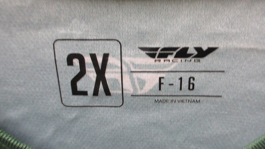 Used Fly Racing F-16 Motorcross Jersey Adult Size 2XL