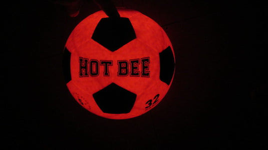 New Hot Bee Size 5 Light Up Soccer Ball Rechargeable Soccer Ball