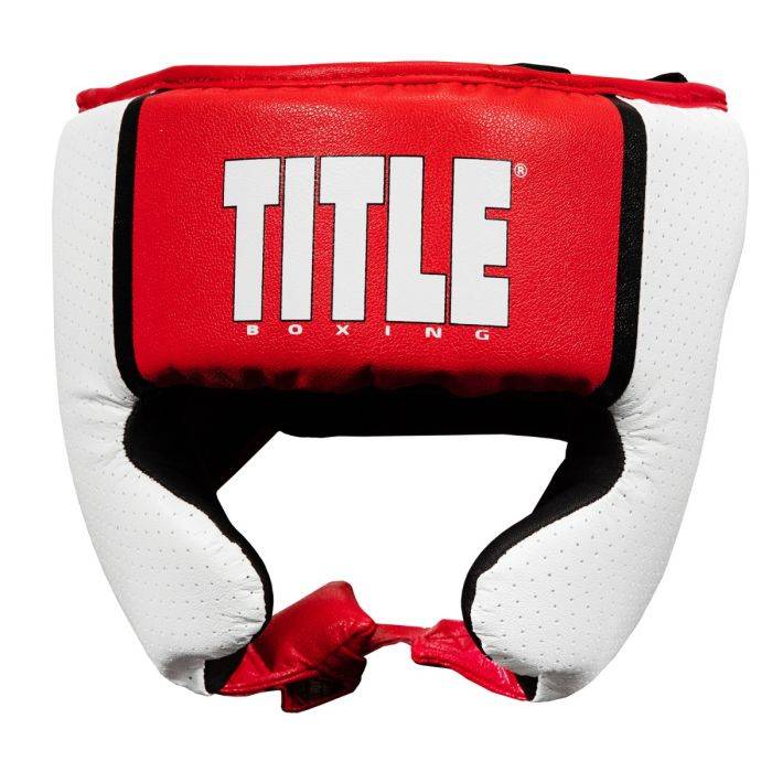 Load image into Gallery viewer, New Title Aerovent Elite USA Boxing Competition Headgear w/ Cheeks
