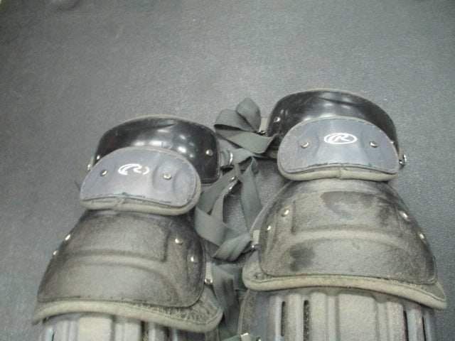 Load image into Gallery viewer, Used Rawlings Velo LGVEL-B/GPH Adult Catchers Shin Guards
