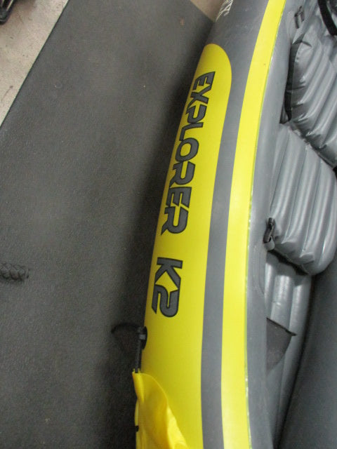 Used Intex Explorer K2 2 Person Kayak