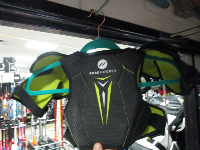 Load image into Gallery viewer, Used Pure Hockey Youth Medium Hockey Shoulder Pads
