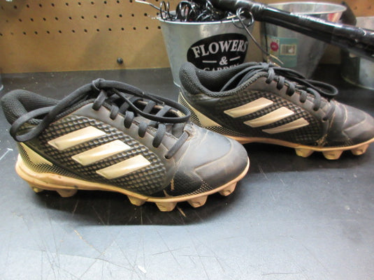 Used Adidas Pure Hustle Baseball Cleats - Size 1