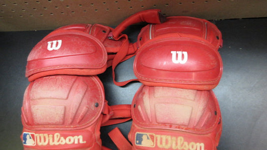 Used Wilson Catchers Shin Guards - 17