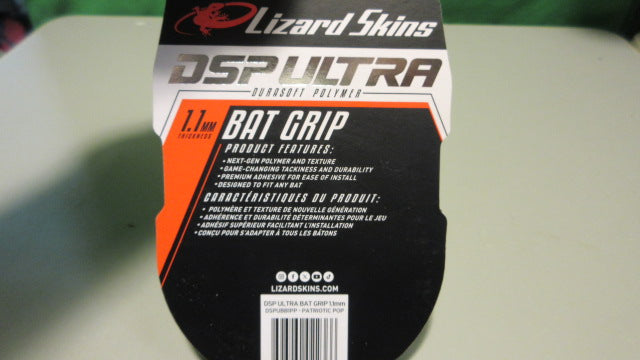Load image into Gallery viewer, New Lizard Skins DSP Ultra PATRIOTIC POP Bat Grip Tape - 1.1 mm
