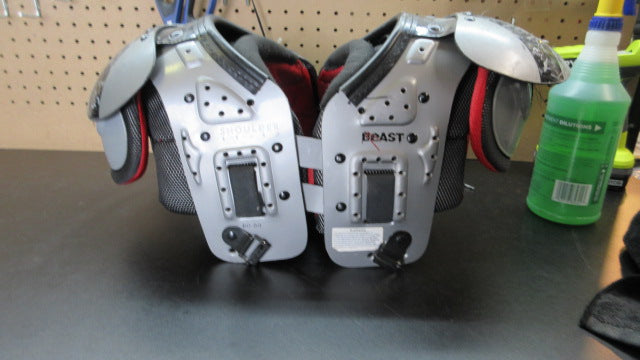 Load image into Gallery viewer, Used Adams Beast Shoulder Pads - 11&quot;-12&quot; 60-80LBS
