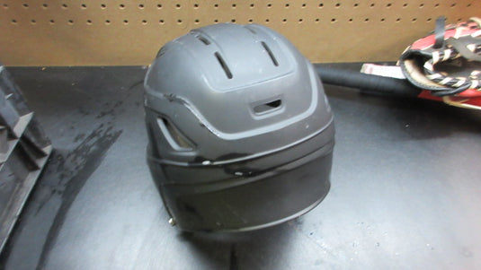 Used Adidas Matte Black T-Ball Helmet - Size 6