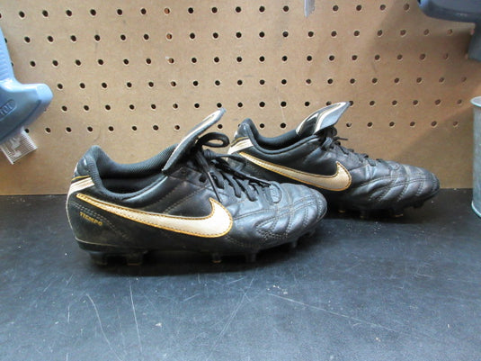 Used Nike Jr Tiempo Natural III Fg Soccer Cleats - Size Youth 2