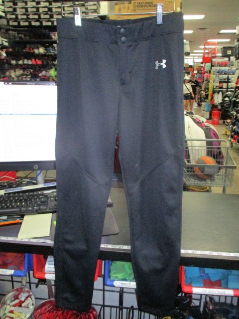 Load image into Gallery viewer, Used Under Armour Open Cuff Youth Baseball Pants Size YLG

