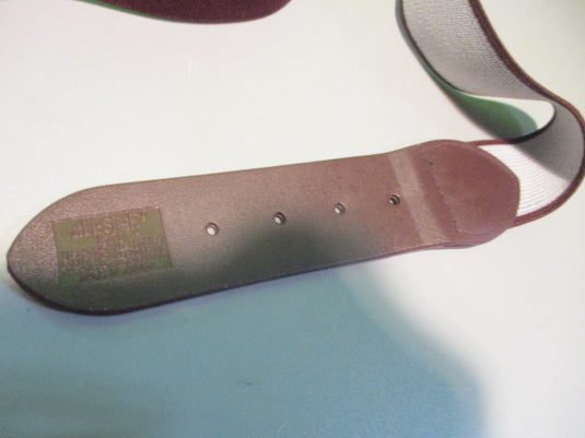 Used All Star Burgundy Adult Baseball Belt
