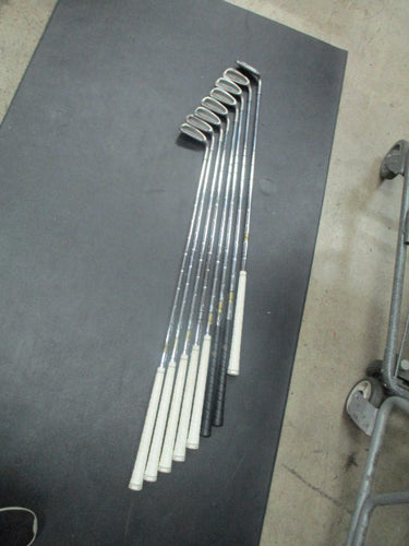 Used Ping Eye 2 Blue Dot Iron Set 3-9 , SW - RH - 8 Piece
