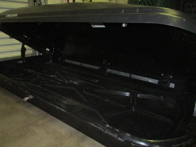 Load image into Gallery viewer, Used Volvo Branded Thule Made Roof Box Max Weight 110lb About 70 in Long
