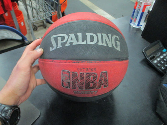 Used Spalding Outdoor Varsity Basketball