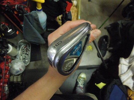 Used Callaway Rogue Ladies Righ Hand 10 pc Golf Club Set 1D, 3,5H 5,6W 7-9I P,SW