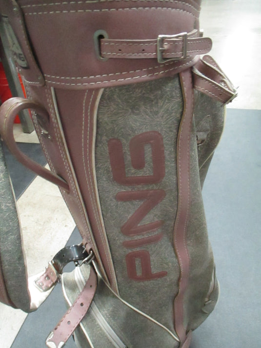 Used Ping Golf Cart Bag W/ Strap