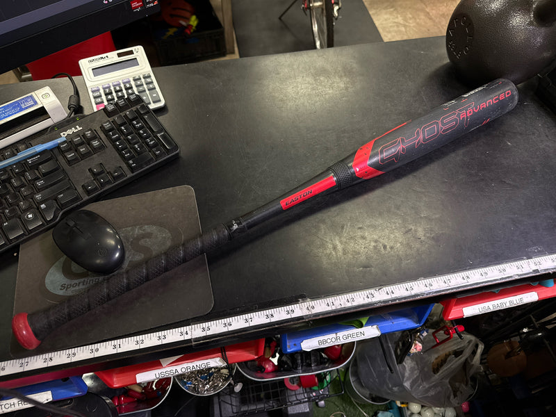Load image into Gallery viewer, Used Easton Ghost Advanced Composite Fastpitch Softball Bat 30 in 19 oz -11
