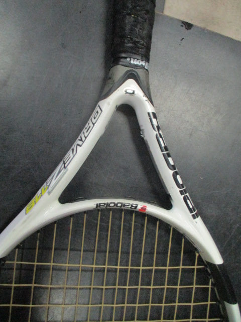 Load image into Gallery viewer, Used Babolat Drive Z118 Adult Tennis Racquet Yellow 4 1 4"

