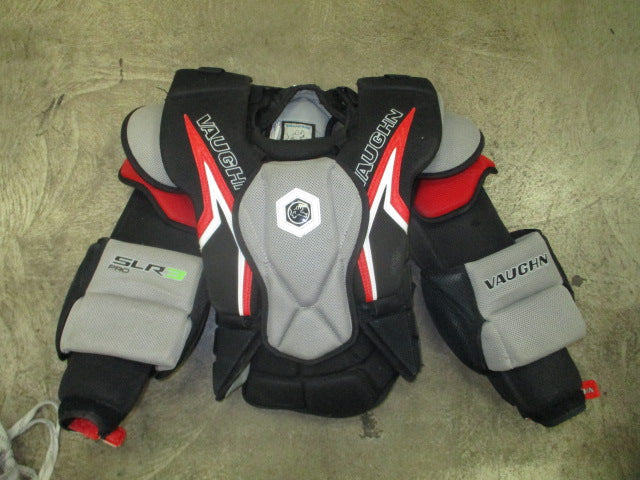 Load image into Gallery viewer, Used Vaughn Ventus SLR3 PureCarbon Pro Goalie Arm and Chest Protector Size Small
