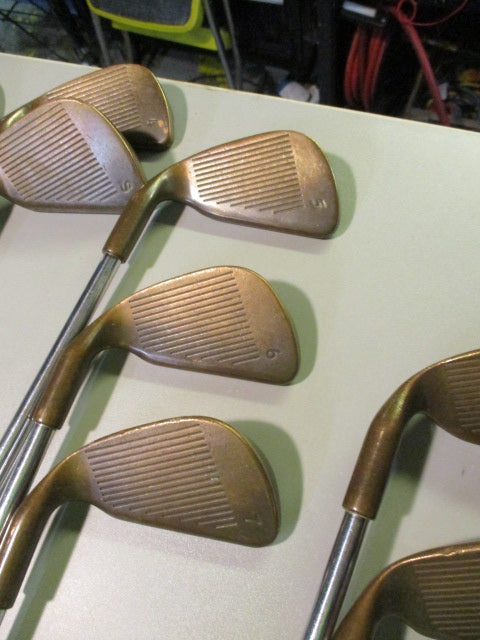 Load image into Gallery viewer, Used Ping EYE 2 Green Dot RH Beryllium IRON SET 2-PW-SW Matching Serial
