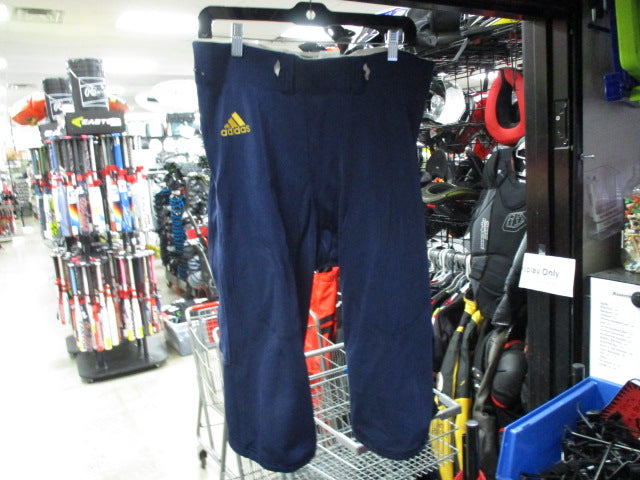 Load image into Gallery viewer, Used Adidas Navy Football Pants Size XL
