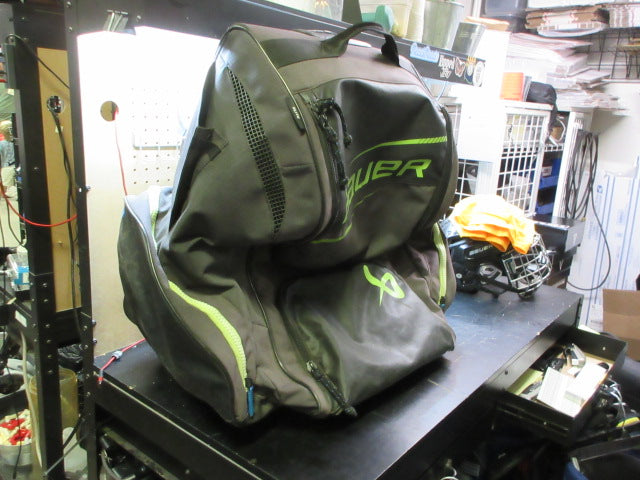 Load image into Gallery viewer, Used Bauer Junior Elite Hockey Wheeled Backpack
