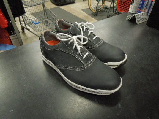 Used Footjoy Contour Golfing Shoes Size 8.5