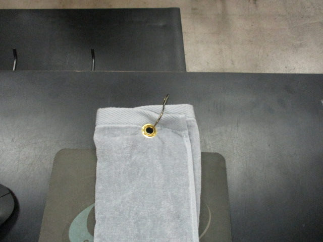 Load image into Gallery viewer, Used Grey Golf Towel &quot;Jackie&quot;
