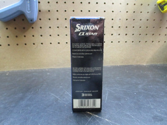Used Srixon Star Golf Balls - QTY 3