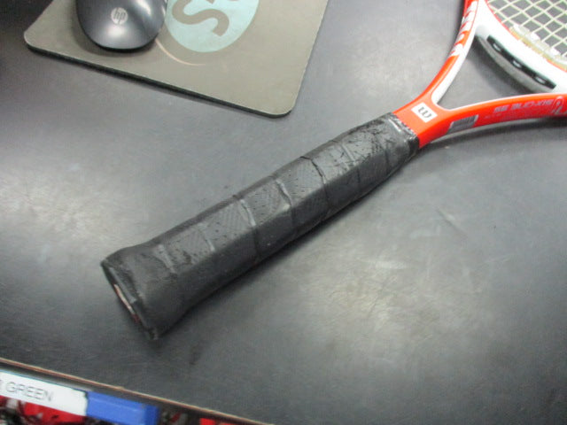 Load image into Gallery viewer, Used Wilson N Code Six-One 95 27&quot; Tennis Racquet Grip Size 4 5/8
