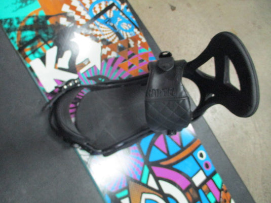 Used K2 Fast Plant 159W Snowboard W/ Cartel Bindings