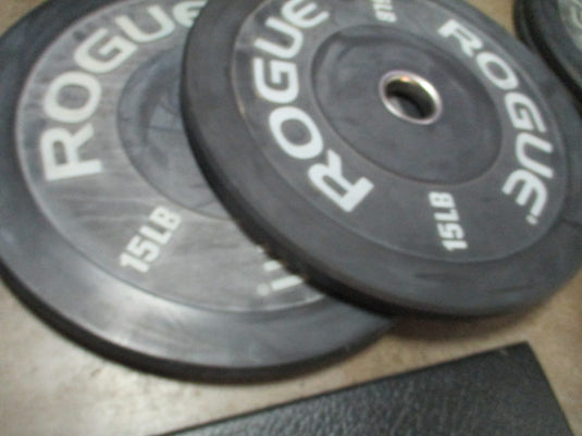 Used Rogue 15LB Olympic Weight Plate - SET