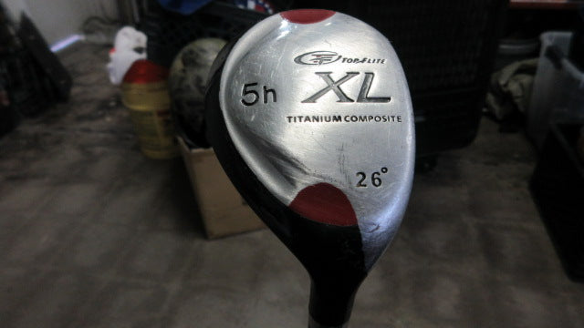Load image into Gallery viewer, Used Top Flite XL Titanium Composite 5h 5 Hybrid - RH - small wear
