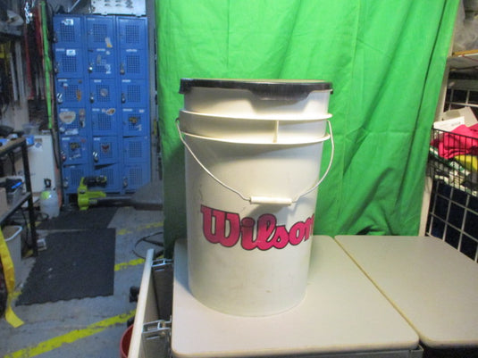 Used Wilson Ball Bucket W/ Padded Lid