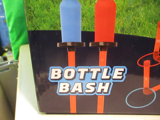 Minnark 3-In-1 Outdoor Yard Games Ring Toss, Bottle Bash, Limbo