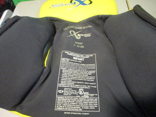 Used XPS Infant 0-30LB Lifejacket