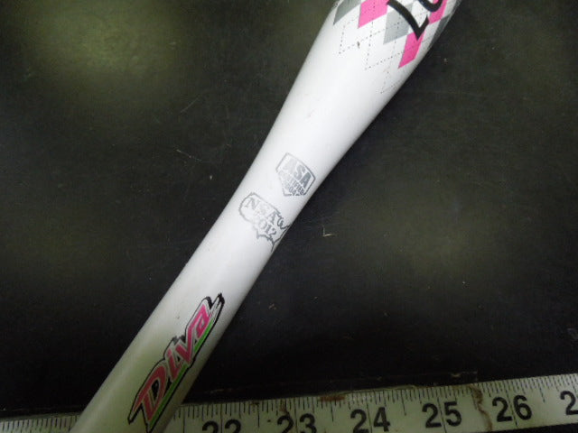 Load image into Gallery viewer, Used Louisville Slugger One Piece Diva 28 in 16.5 oz -11.5

